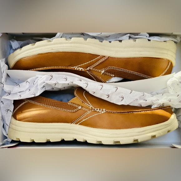 Deer Stags Men’s Everest 2 Slip-On Loafer, Tan, Simulated Leather, Size 9.5W. - Picture 12 of 14